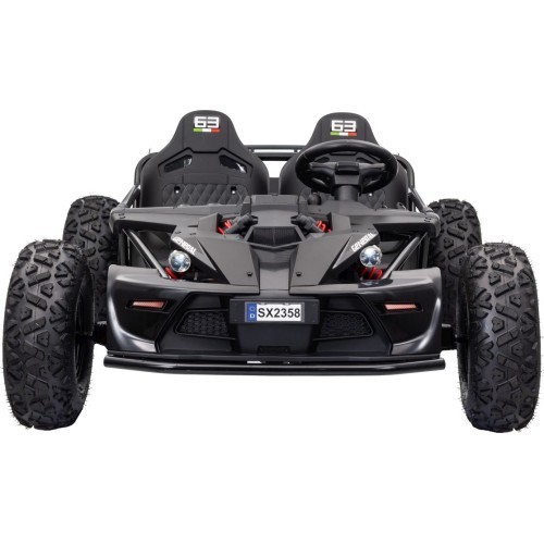 Gokartas GENERAL 63, juodas