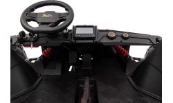 GENERAL 63 elektromobilis raudonas