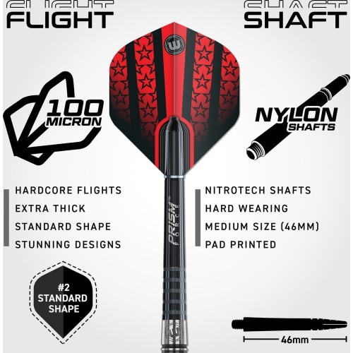 Winmau Joe Cullen Signature Edition 90 dartai
