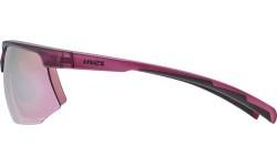 Akiniai Uvex aerios cranberry matt / mirror rose