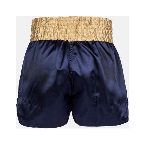 Venum Classic Muay Thai Shorts - Navy Blue/Gold