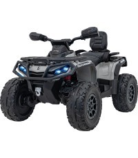 Keturratis Can Am Outlander ATV, pilkas