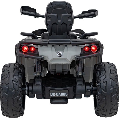Keturratis Can Am Outlander ATV, pilkas