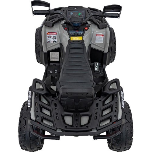 Keturratis Can Am Outlander ATV, pilkas