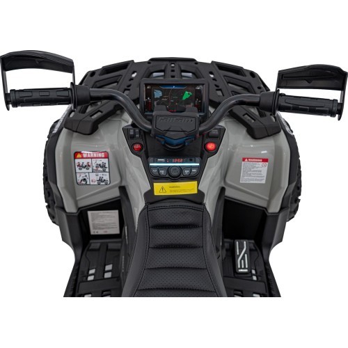 Keturratis Can Am Outlander ATV, pilkas