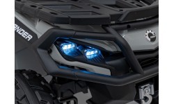 Keturratis Can Am Outlander ATV, pilkas