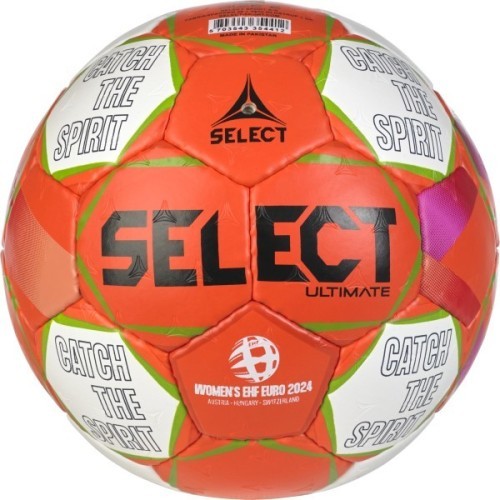 Rankinio kamuolys HANDBALL Ultimate EHF Euro Women v24 Official Euro Ball (EHF APPROVED), 2 dydis