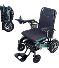 Электрическая инвалидная коляска inSPORTline Hawkie II 700 Вт - Зелёный