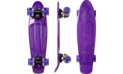 Pennyboard su šviečiančiais ratukais WORKER Aspy C2 22”