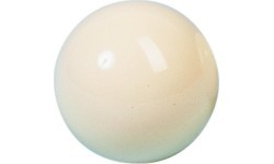 Snukerio kamuoliukas Super Aramith Crystalate 52,4 mm, baltas