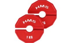 TSN PLATE FOR STRENGTH AND FITNESS TRAINING OVERLAY TYPE HMS - 2 x 1 kg
