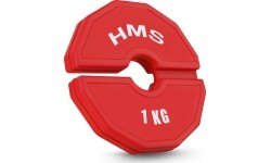 TSN PLATE FOR STRENGTH AND FITNESS TRAINING OVERLAY TYPE HMS - 2 x 1 kg