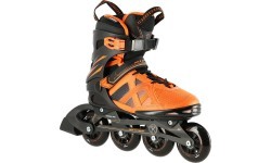 Черно-оранжевые роликовые коньки NILS Extreme NA14112 - NA14112 BLACK-ORANGE IN-LINE SKATES NILS EXTREME