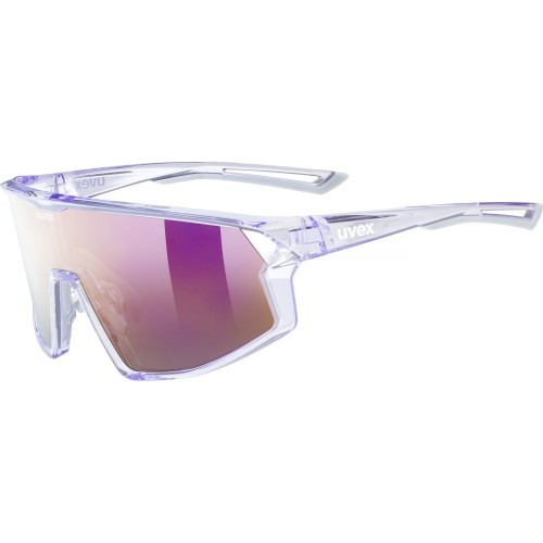 Uvex Sportstyle glasses clear purple / mirror lavender