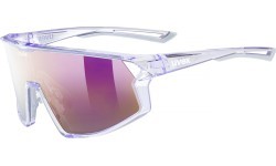 Uvex Sportstyle glasses clear purple / mirror lavender