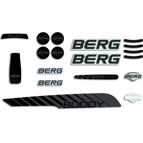 Buddy 2.0 - Sticker set Trail Green