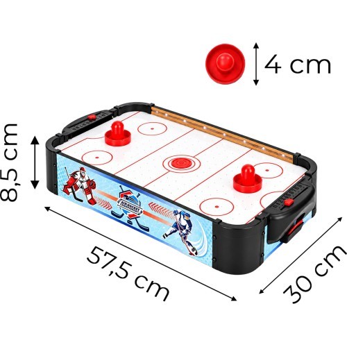 Cymbergaj air hockey stół do gry dla dzieci powietrzny hokej 58 cm akcesoria ECOTOYS