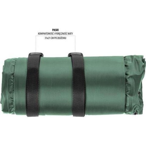 NC4008 GREEN SELF-INFLATING MAT NILS CAMP