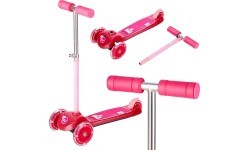HLB001 РОЗОВЫЙ САМОКАТ NILS FUN