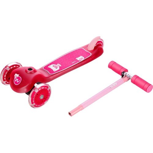 HLB001 РОЗОВЫЙ САМОКАТ NILS FUN