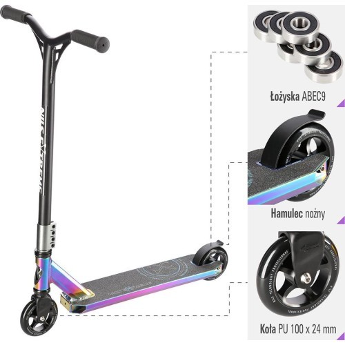 Stunt Scooter Nils Extreme HS109 Neon