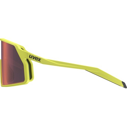 Glasses Uvex pace stage rise yellow matt / mirror red