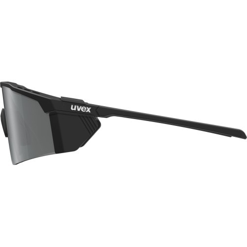 Glasses Uvex flowline glacier black matt / mirror silver
