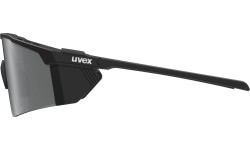 Akiniai Uvex flowline glacier black matt / mirror silver