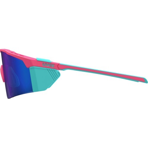 Akiniai Uvex flowline glacier pink matt / mirror blue