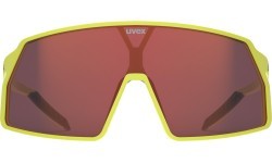 Glasses Uvex pace stage rise yellow matt / mirror red