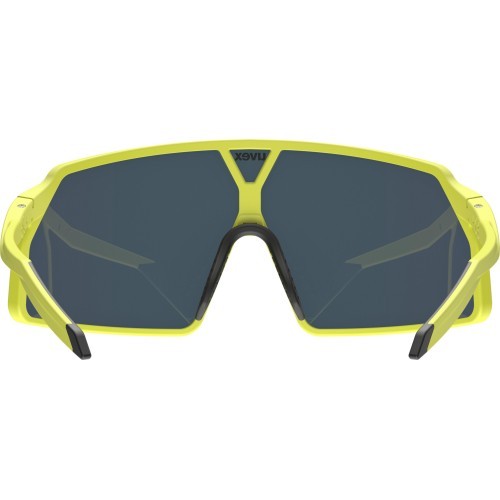 Glasses Uvex pace stage rise yellow matt / mirror red