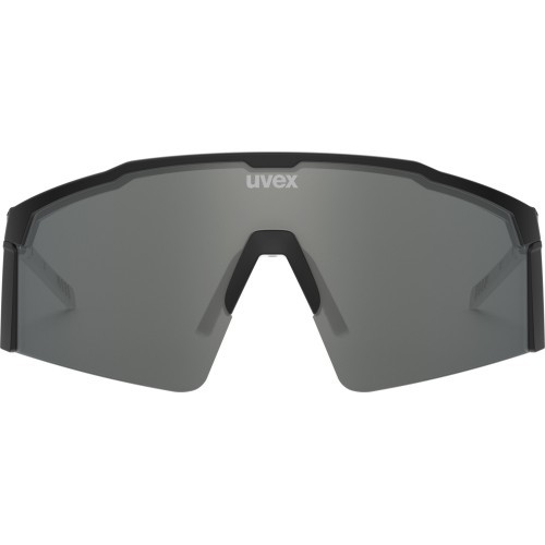 Akiniai Uvex flowline glacier black matt / mirror silver