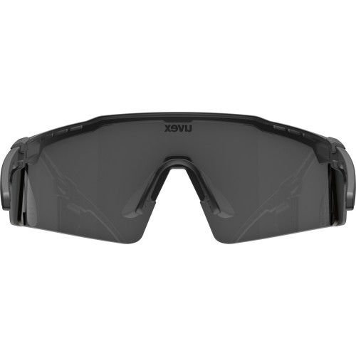 Akiniai Uvex flowline glacier black matt / mirror silver