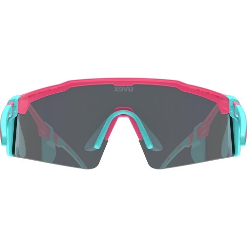 Akiniai Uvex flowline glacier pink matt / mirror blue