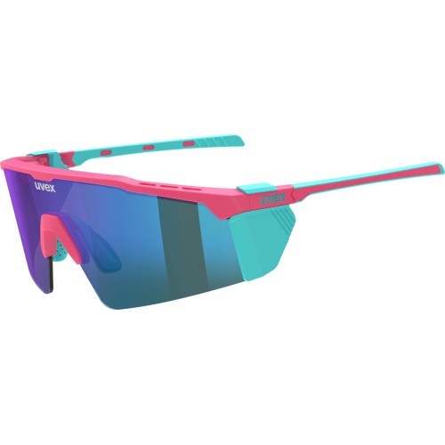 Akiniai Uvex flowline glacier pink matt / mirror blue
