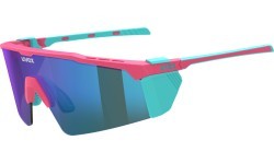 Akiniai Uvex flowline glacier pink matt / mirror blue