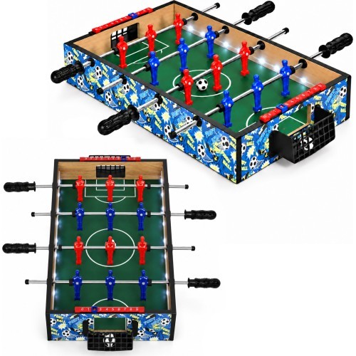 Piłkarzyki stołowe mini 50x30 cm stół do gry dla dzieci ECOTOYS