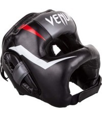 "Venum Elite Iron" geležiniai galvos apdangalai - juodi