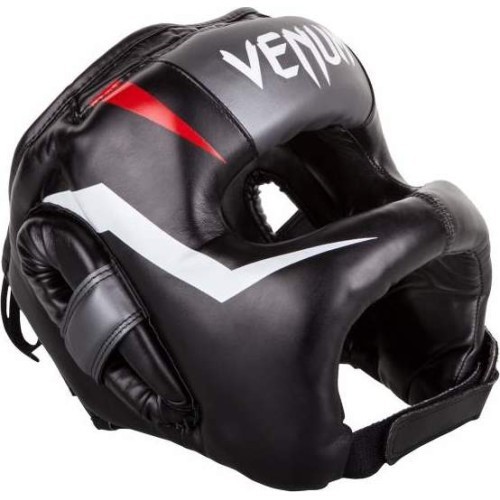 "Venum Elite Iron" geležiniai galvos apdangalai - juodi