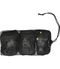 H320 PROTECTORS SET NILS EXTREME - Black/Yellow