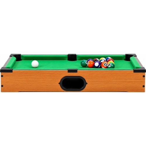Stół do bilarda mini 50x30 cm zestaw do gry dla dzieci akcesoria ECOTOYS