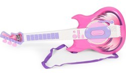 Elektrinės gitaros rinkinys mikrofono stovas vaikams mp3