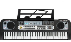 Didelis klavišinis pianinas su mikrofonu vaikams + maitinimo šaltinis