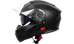 Atverčiamas motociklininko šalmas W-TEC Cullo - White-Pink