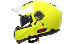 Flip-Up Motorcycle Helmet W-TEC Cullo - White-Pink