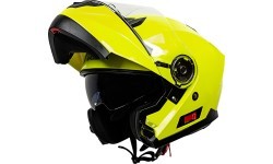Flip-Up Motorcycle Helmet W-TEC Cullo - White-Pink