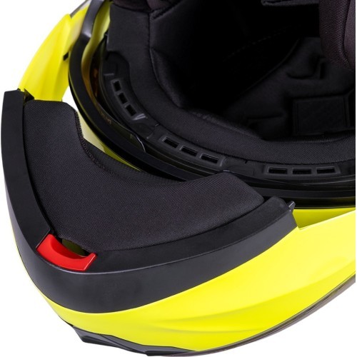Flip-Up Motorcycle Helmet W-TEC Cullo - White-Pink