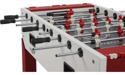 Ninestar ITSF Competition Soccer Table red/white