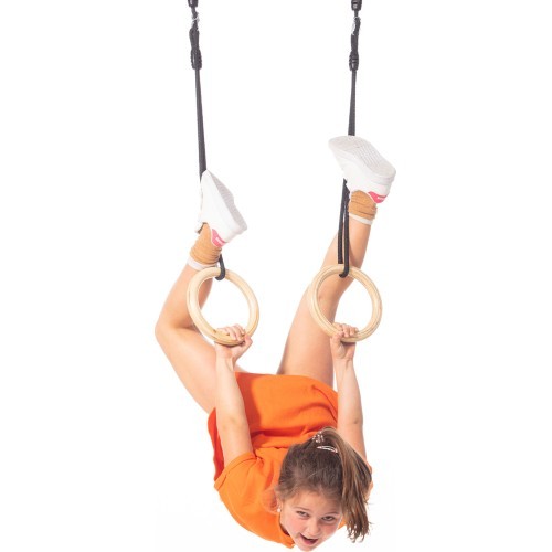 DICE gym rings wood