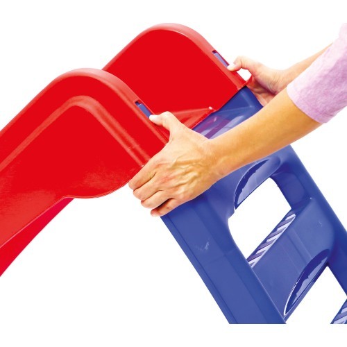 Palplay folding slide 4ft red/blue